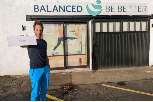 Endurance Cyclist Mark Beaumont visits the Buchanan Clinic